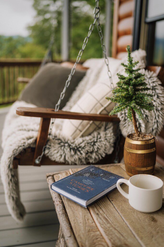 peaceful cabin in the woods Blue Ridge GA