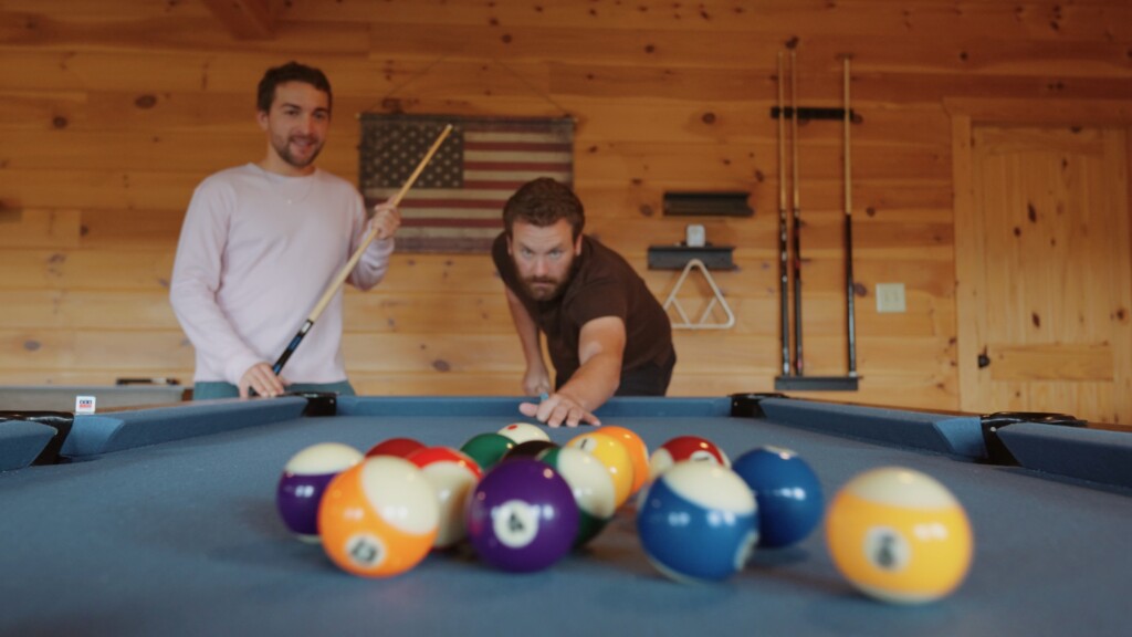 pool table cabin Blue Ridge GA